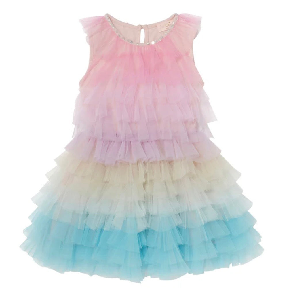 Tutu Du Monde Dresses | Tutu Du Monde Girls Bebe Rainbow Reverie Ulle Dress