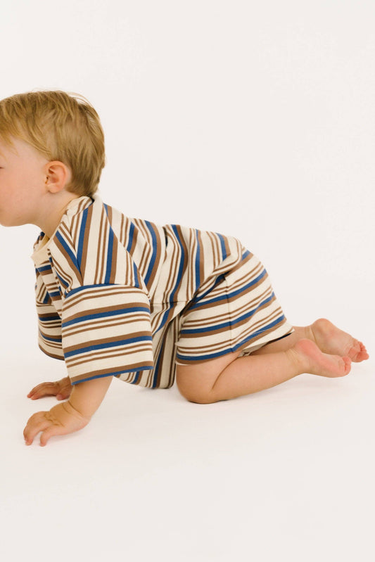 Little One Shop - Coastal Stripe Slouchy Set