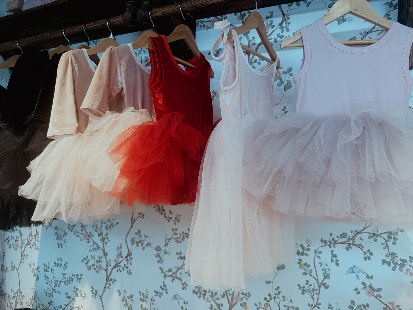 DOLLY VELVET PLANET TUTU DRESS PINK LE PETIT TOM ® Soft Champagne Rose Gold