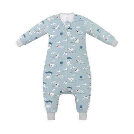 Nest Designs-Long Sleeve Footed Sleep Bag Puppy Park