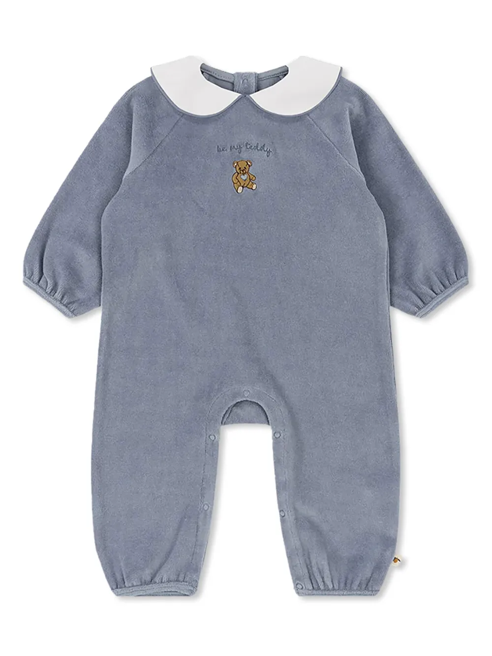 Konges Sløjd | Teddy Embroidered Bodysuit – Blue