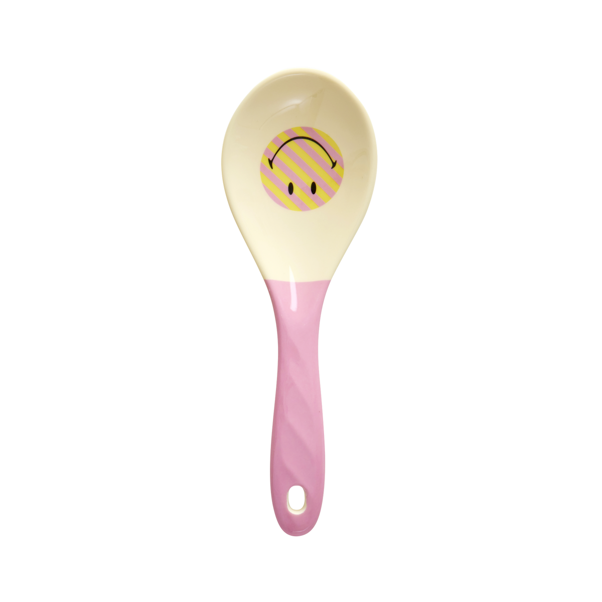 Melamine Salad Spoon - Pink - Smiley®