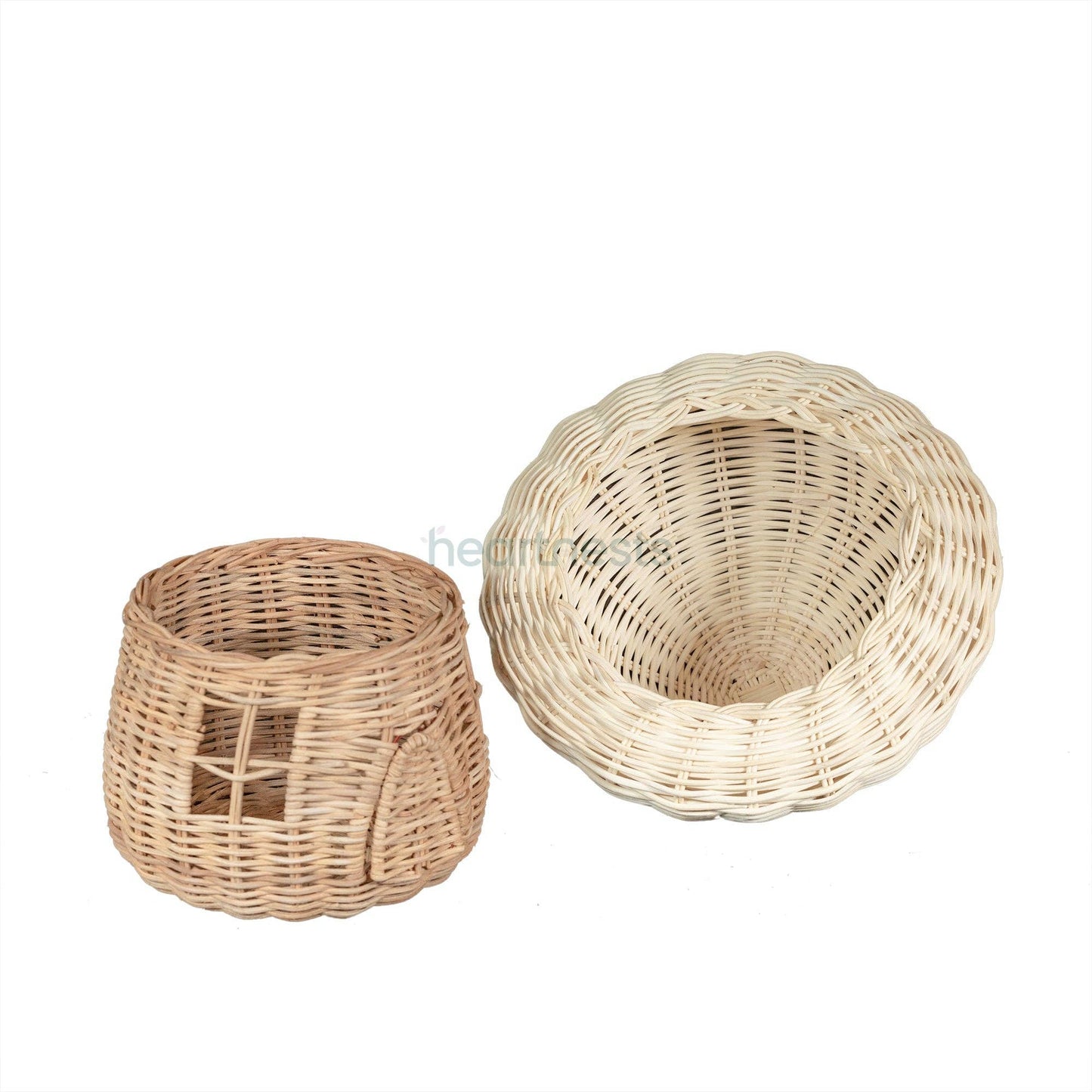 heartnests - Malia Rattan Mushroom: Natural