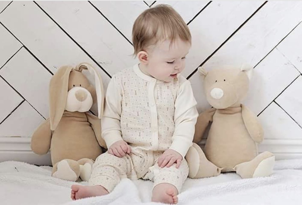 Wooly Organic Baby Sleepsuit