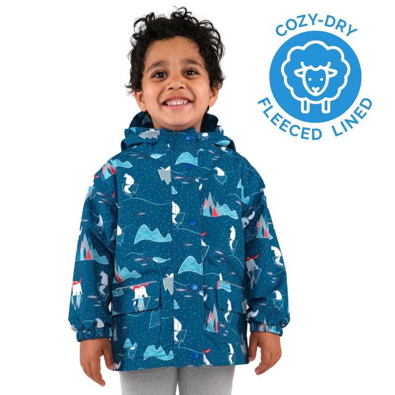 Jan & Jul - Arctic | Cozy-Dry Waterproof Jacket