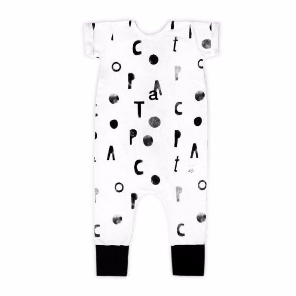 POCOPATO Romper pocopato letter