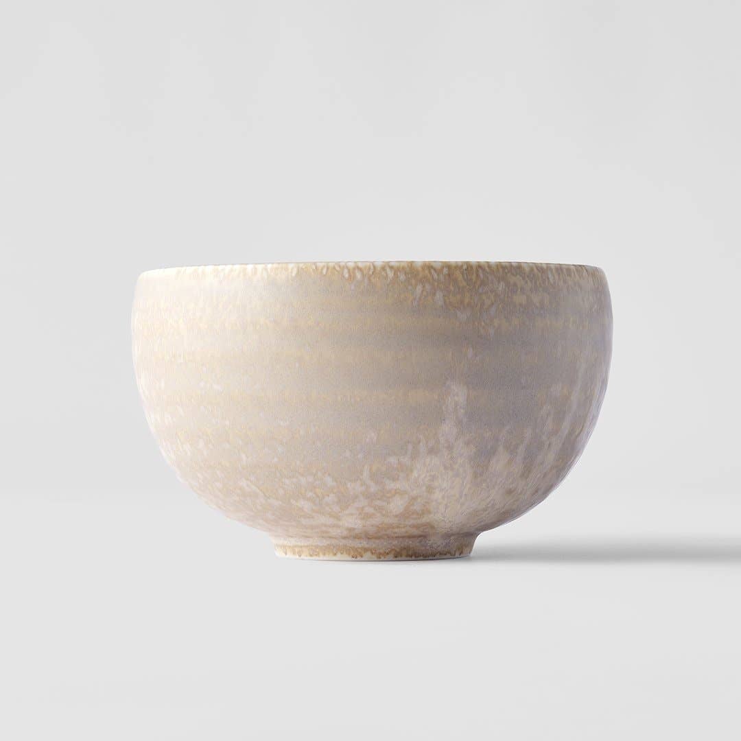 Made In Japan Tableware - White Fade U-shape bowl 13cm