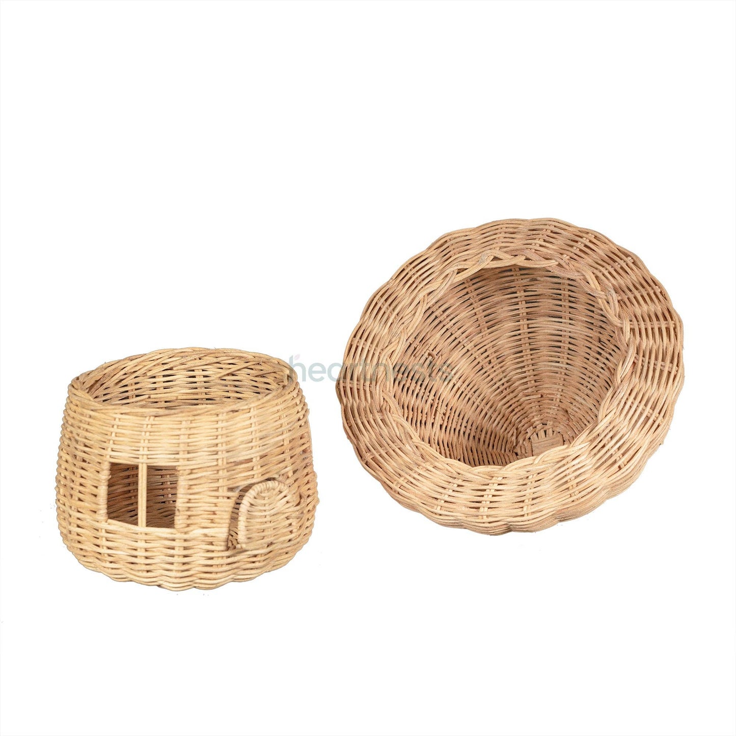 heartnests - Malia Rattan Mushroom: Natural
