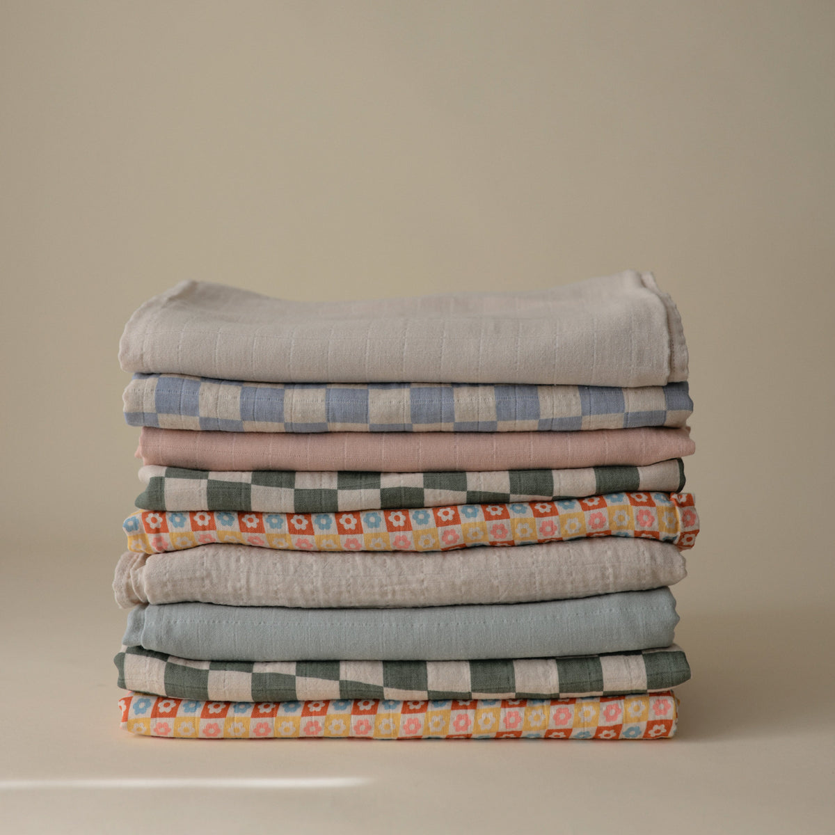Organic Cotton Muslin Swaddle Blanket