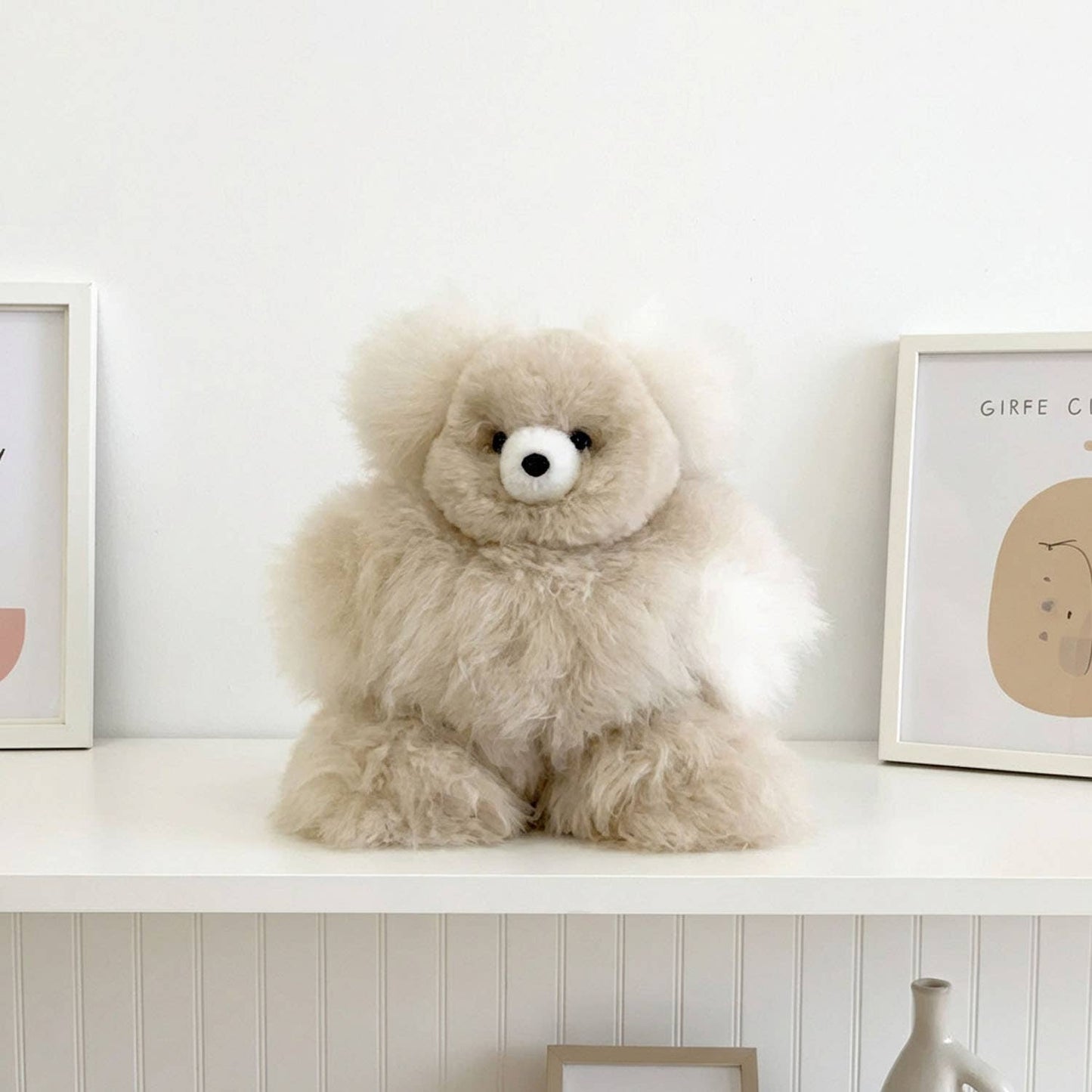 Shupaca Alpaca - 10" Small Alpaca Stuffed Animal - Bear