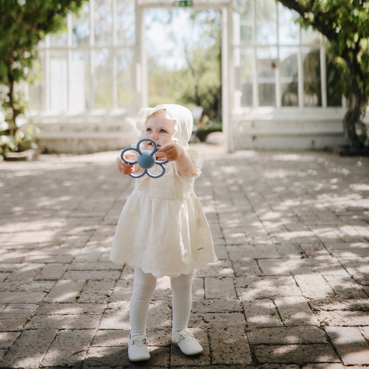 Daisy Rattle Teether