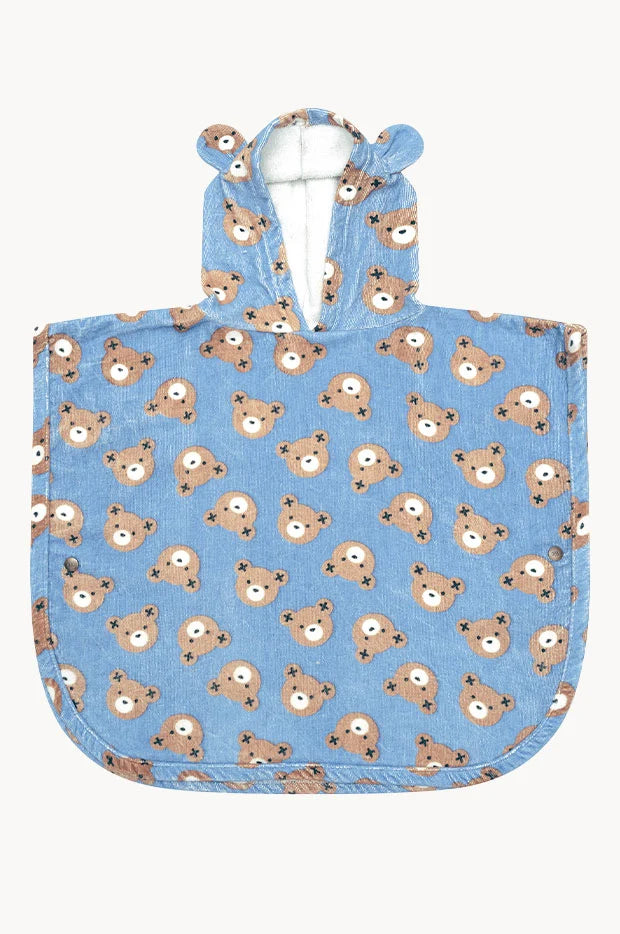 Huxbear swim poncho