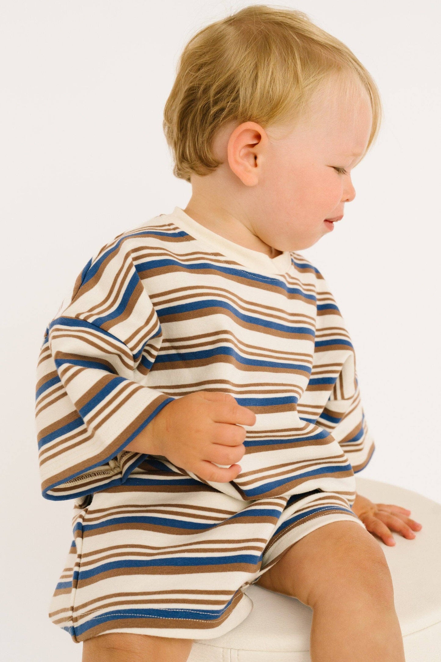 Little One Shop - Coastal Stripe Slouchy Set