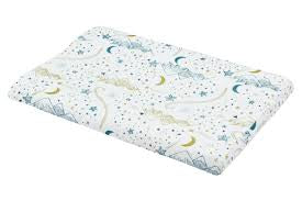 Toddler Pillow with Bamboo Pillowcase (1-3T) - Stars White