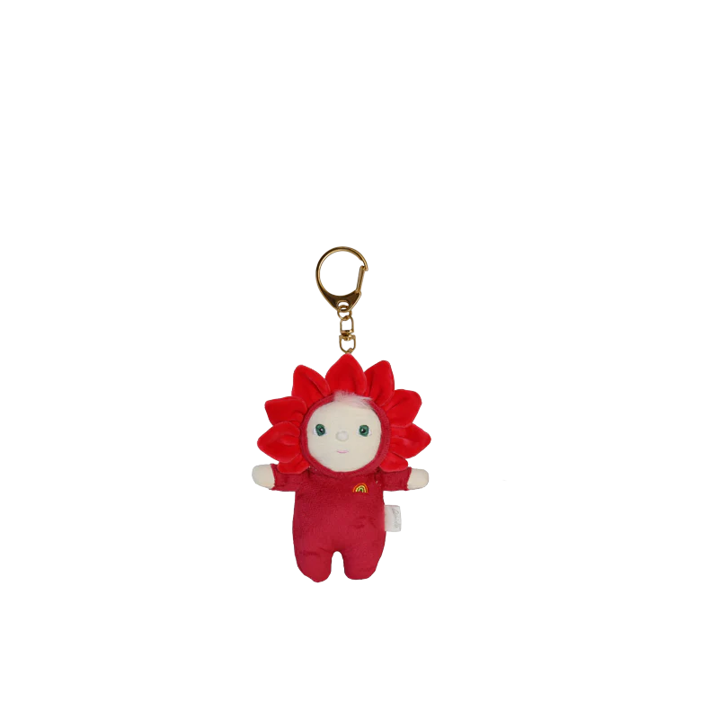 Olli Ella | Dinky Bag Charm Blossom Rose Bag Charm