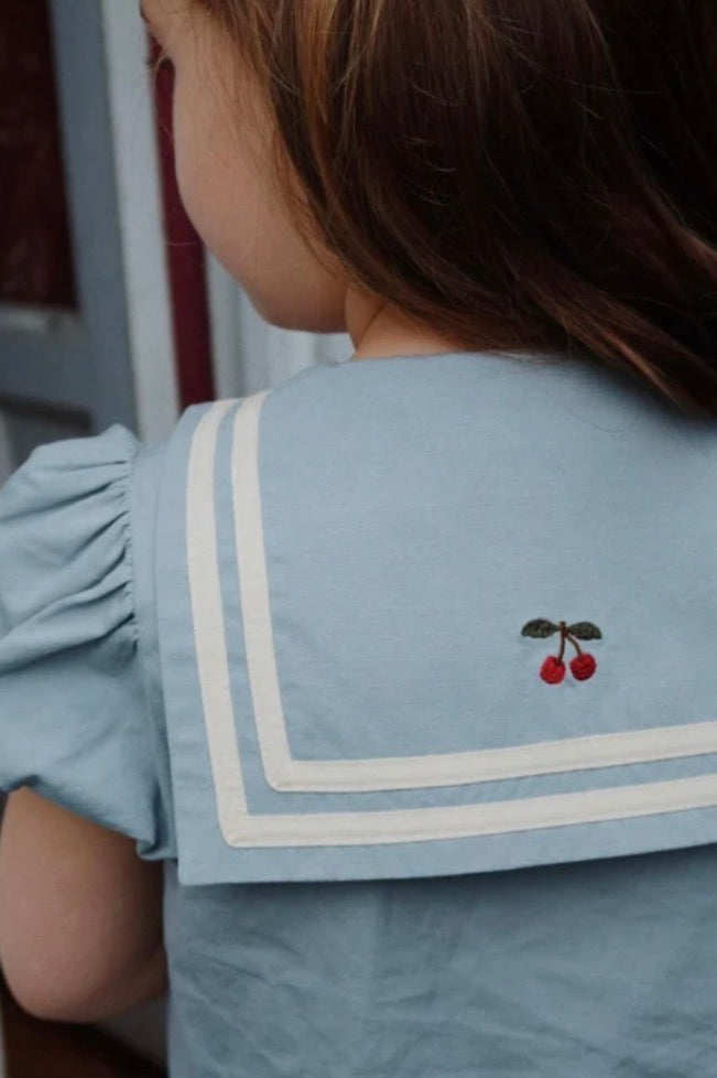 Konges Sløjd Celebration Allie Sailor Dress GOTS – Ashley Blue