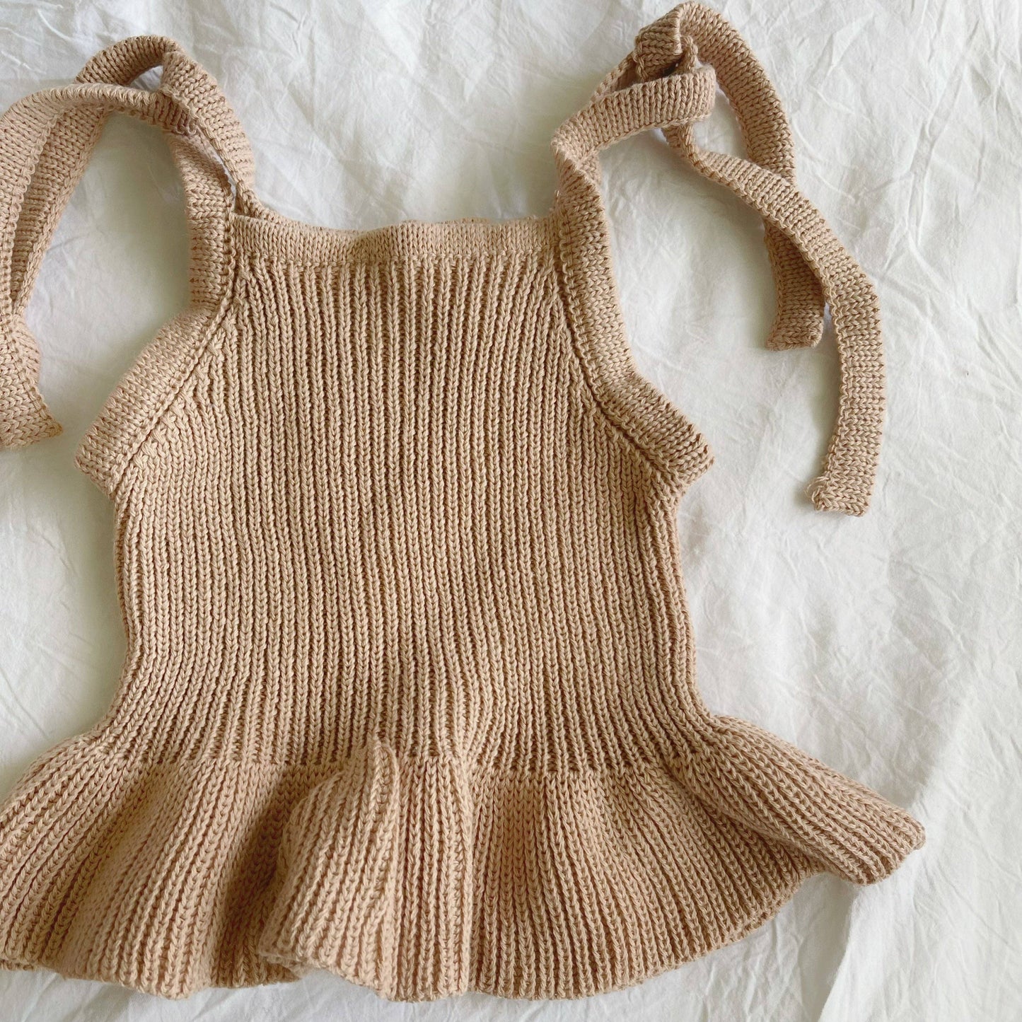 Adored - Harper Knit Top - Taupe
