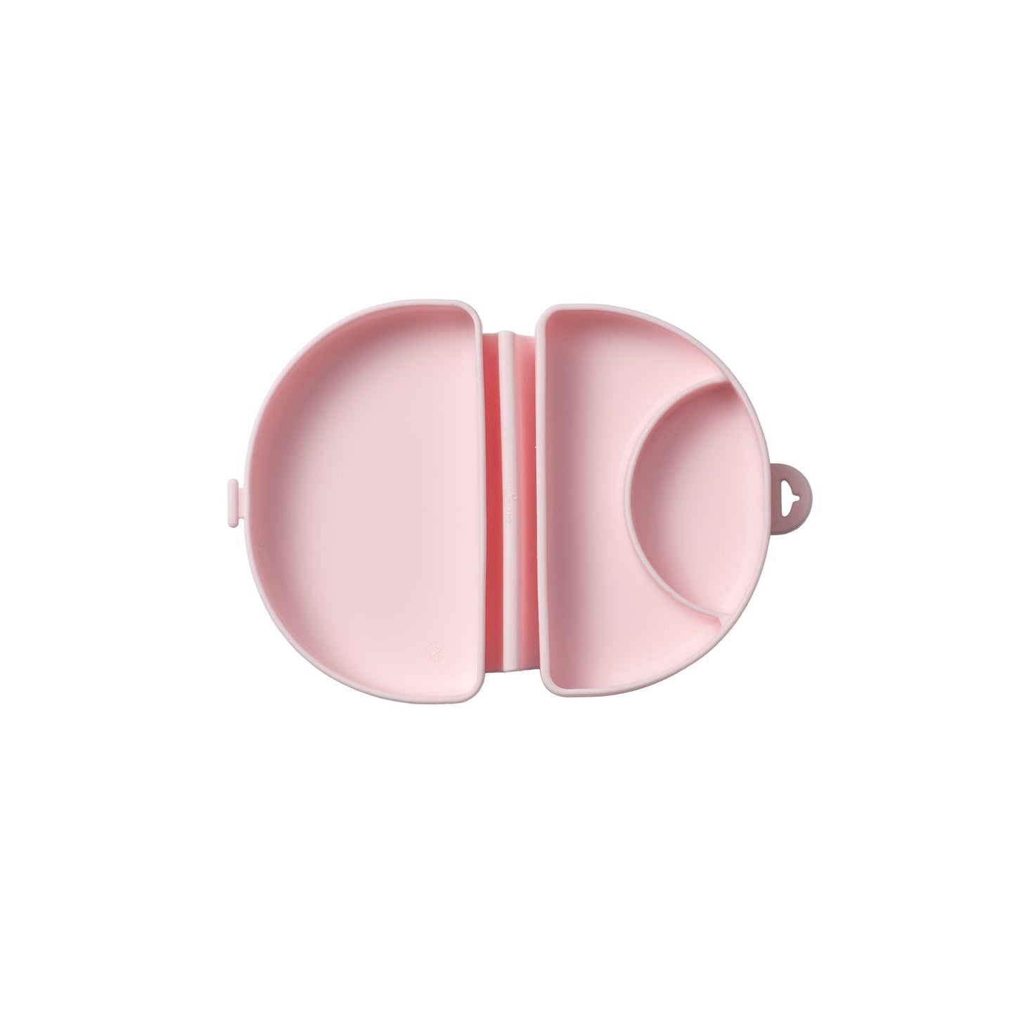 Silifold: Compact Children's Portable Plate - Cotton Candy