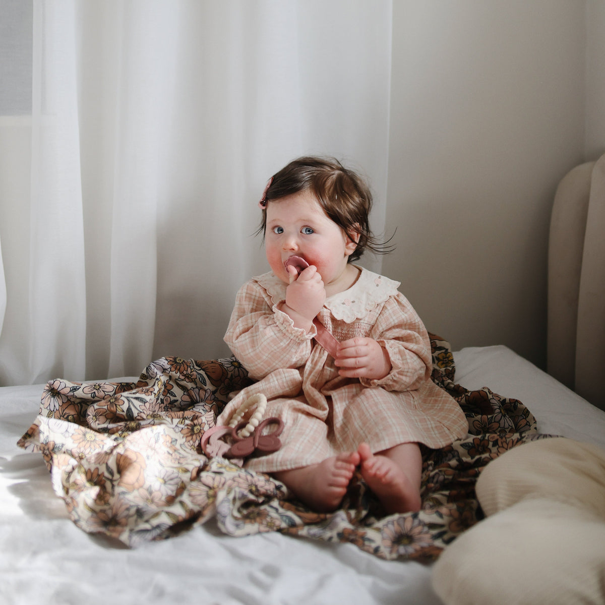 Organic Cotton Muslin Swaddle Blanket