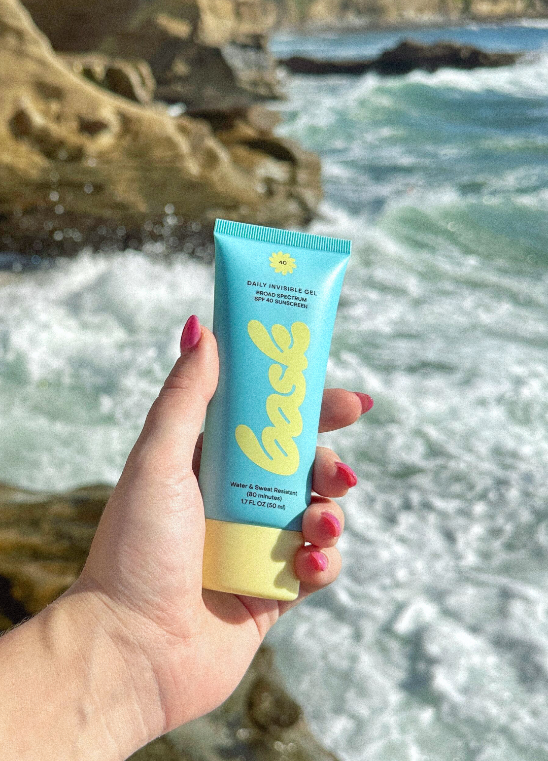Bask Sunscreen - Bask SPF 40 Daily Invisible Gel Sunscreen