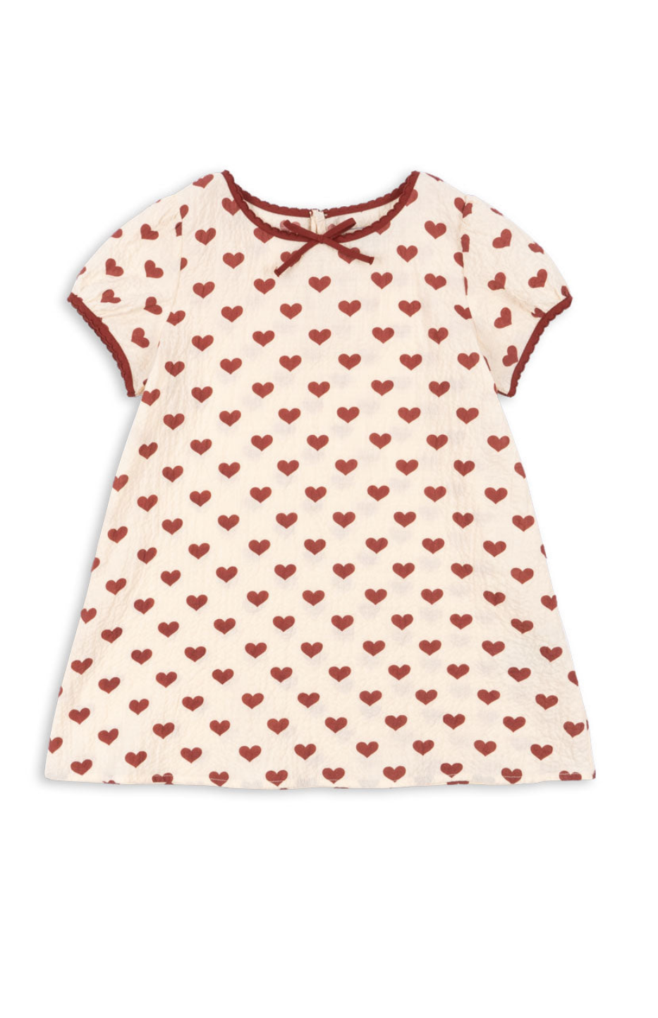 Konges Sløjd Ava Slip Dress Amour Rouge | Girls Organic Dress