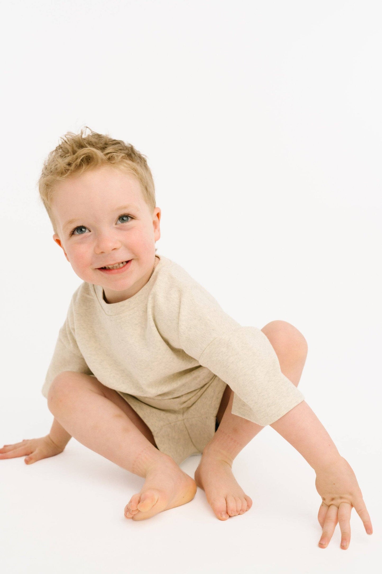 Little One Shop - Oatmeal Slouchy Set