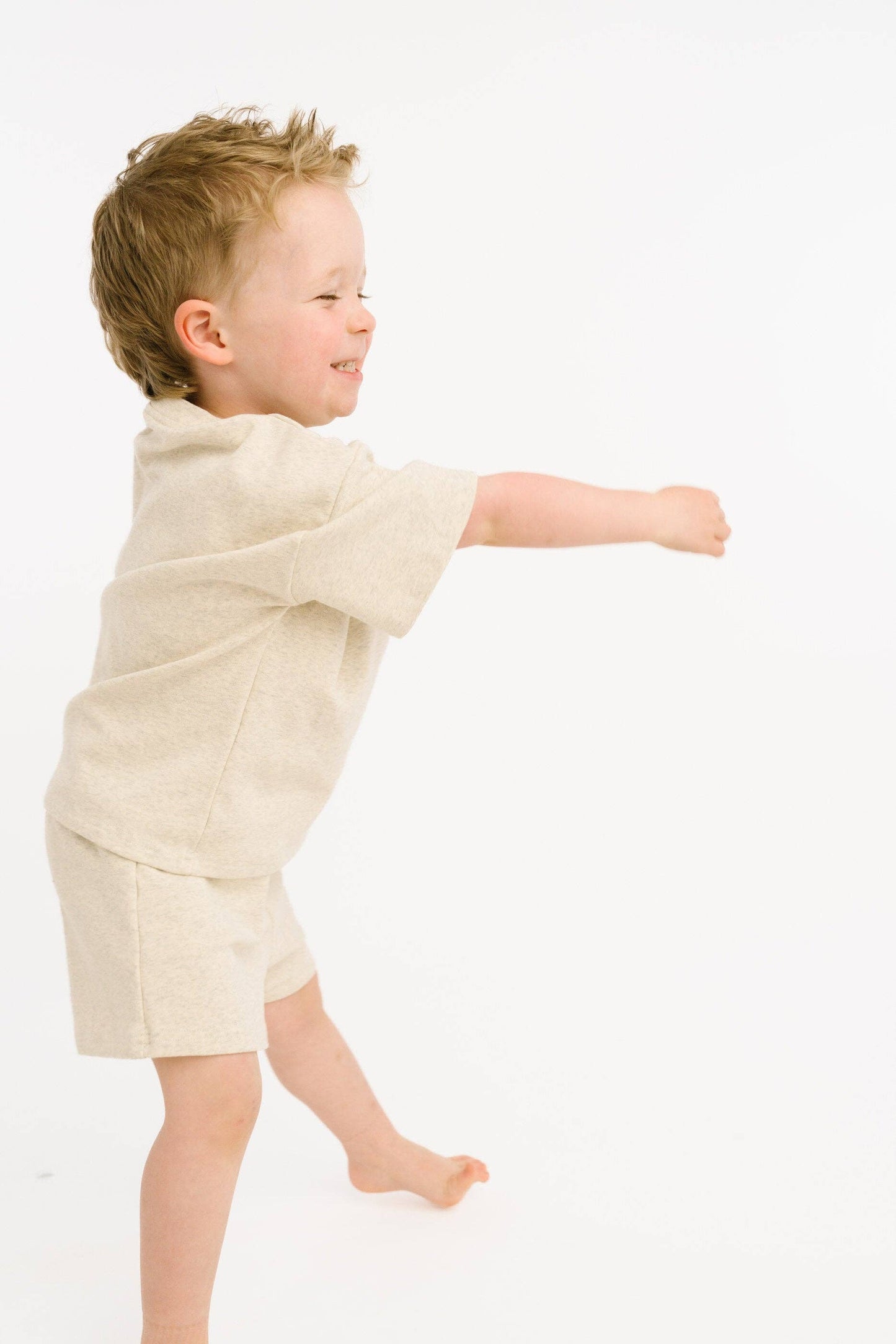 Little One Shop - Oatmeal Slouchy Set