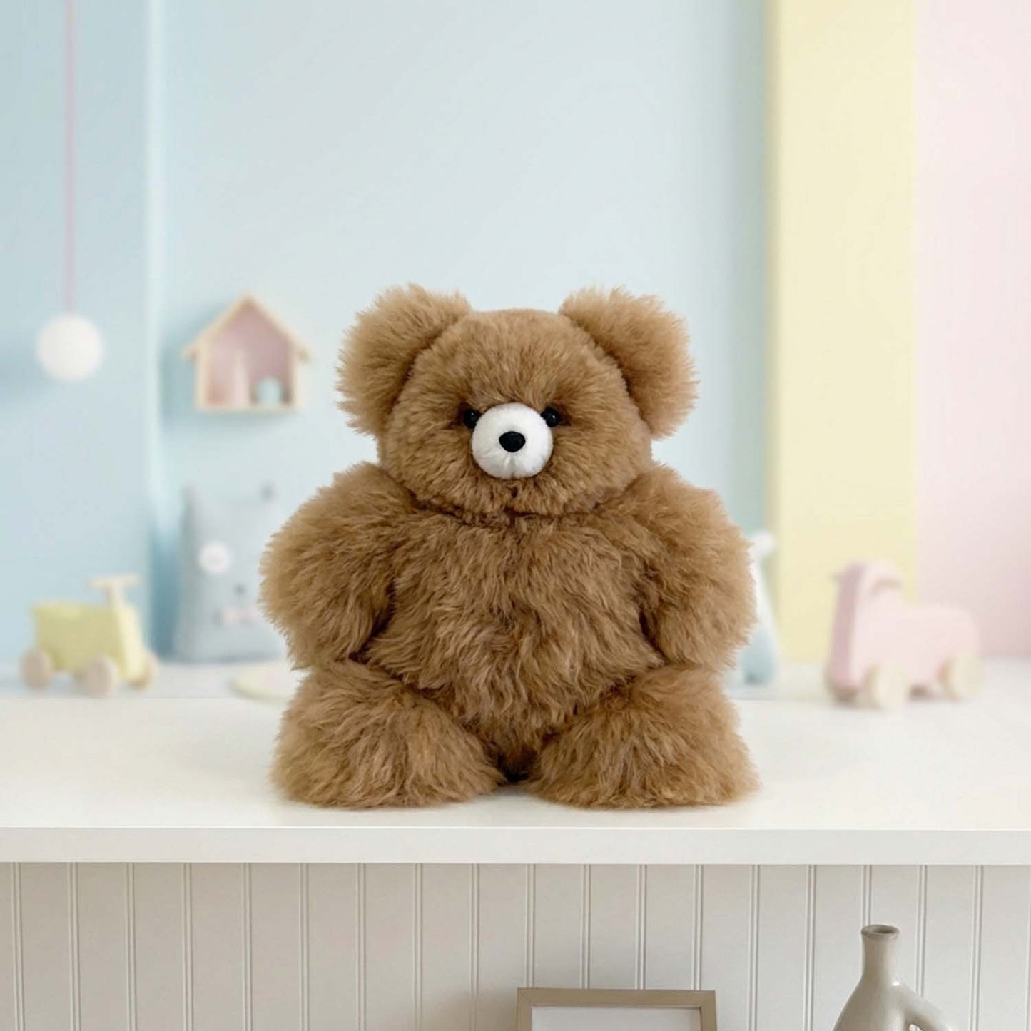 Shupaca Alpaca - 10" Small Alpaca Stuffed Animal - Bear