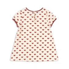 Konges Sløjd Ava Slip Dress Amour Rouge | Girls Organic Dress