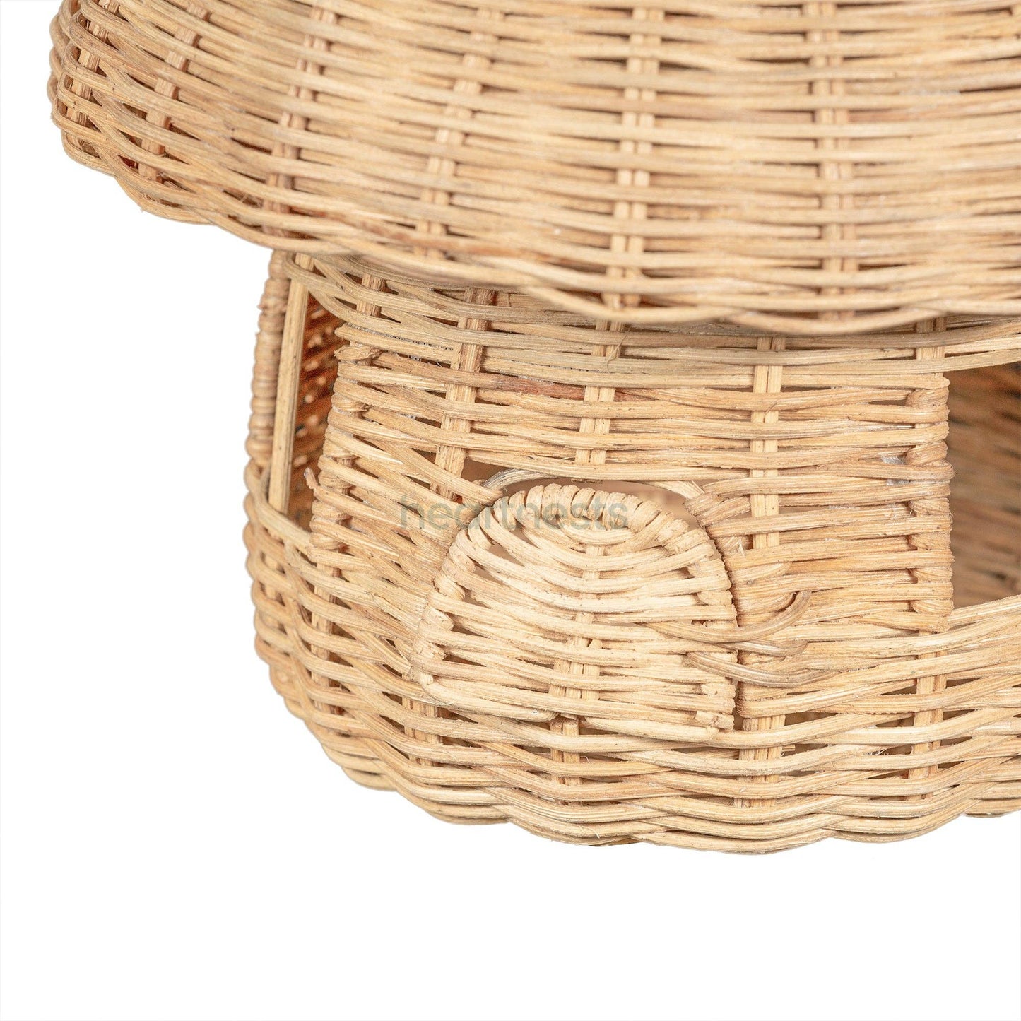 heartnests - Malia Rattan Mushroom: Natural