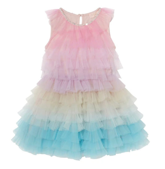 Tutu Du Monde Dresses | Tutu Du Monde Girls Bebe Rainbow Reverie Ulle Dress