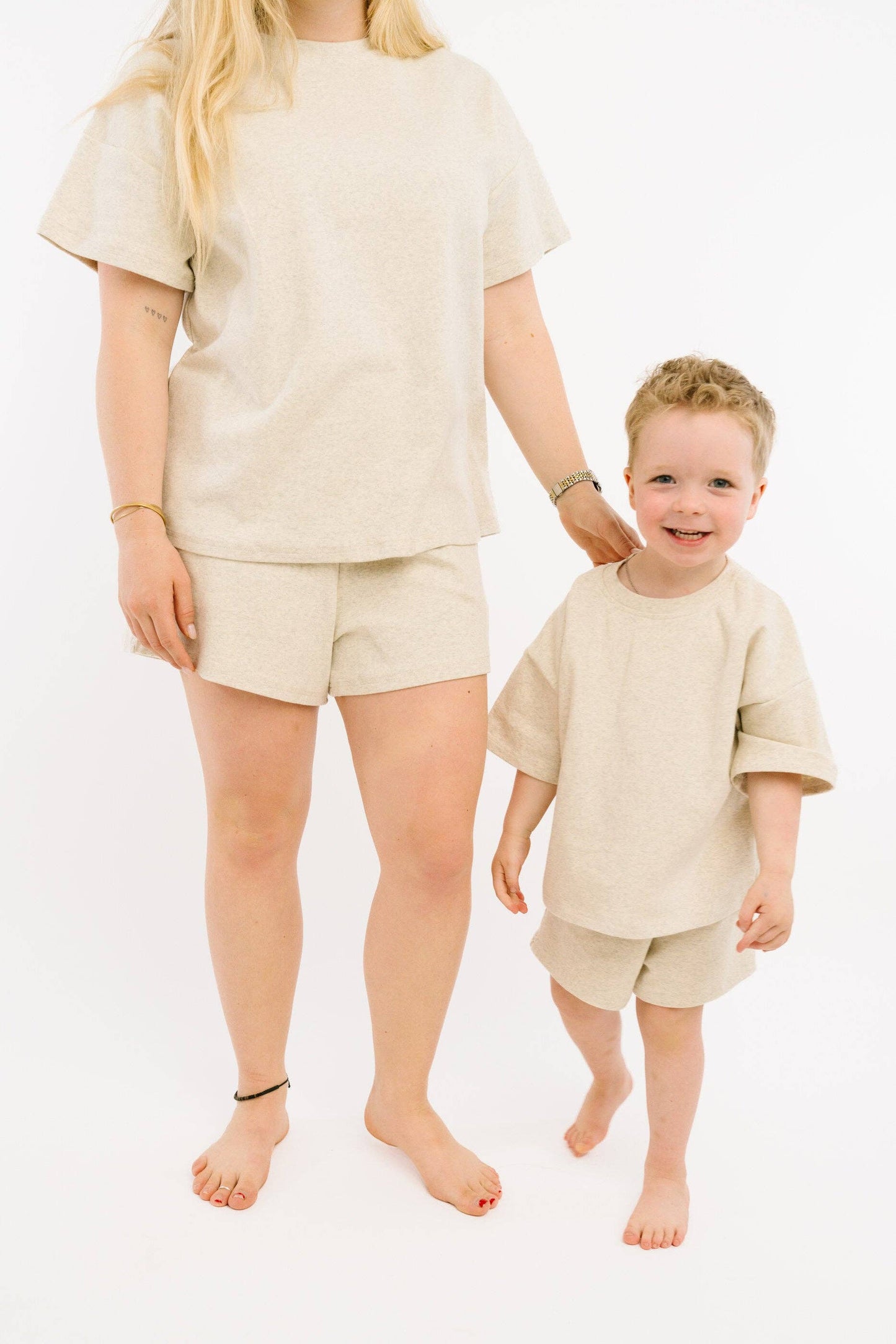 Little One Shop - Oatmeal Slouchy Set