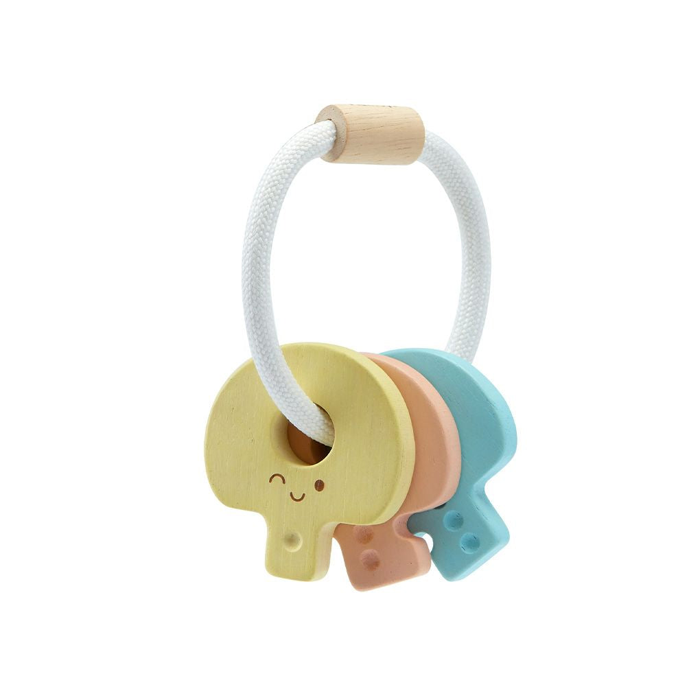 Baby Key Rattle - Pastel – CHICHUHUKID