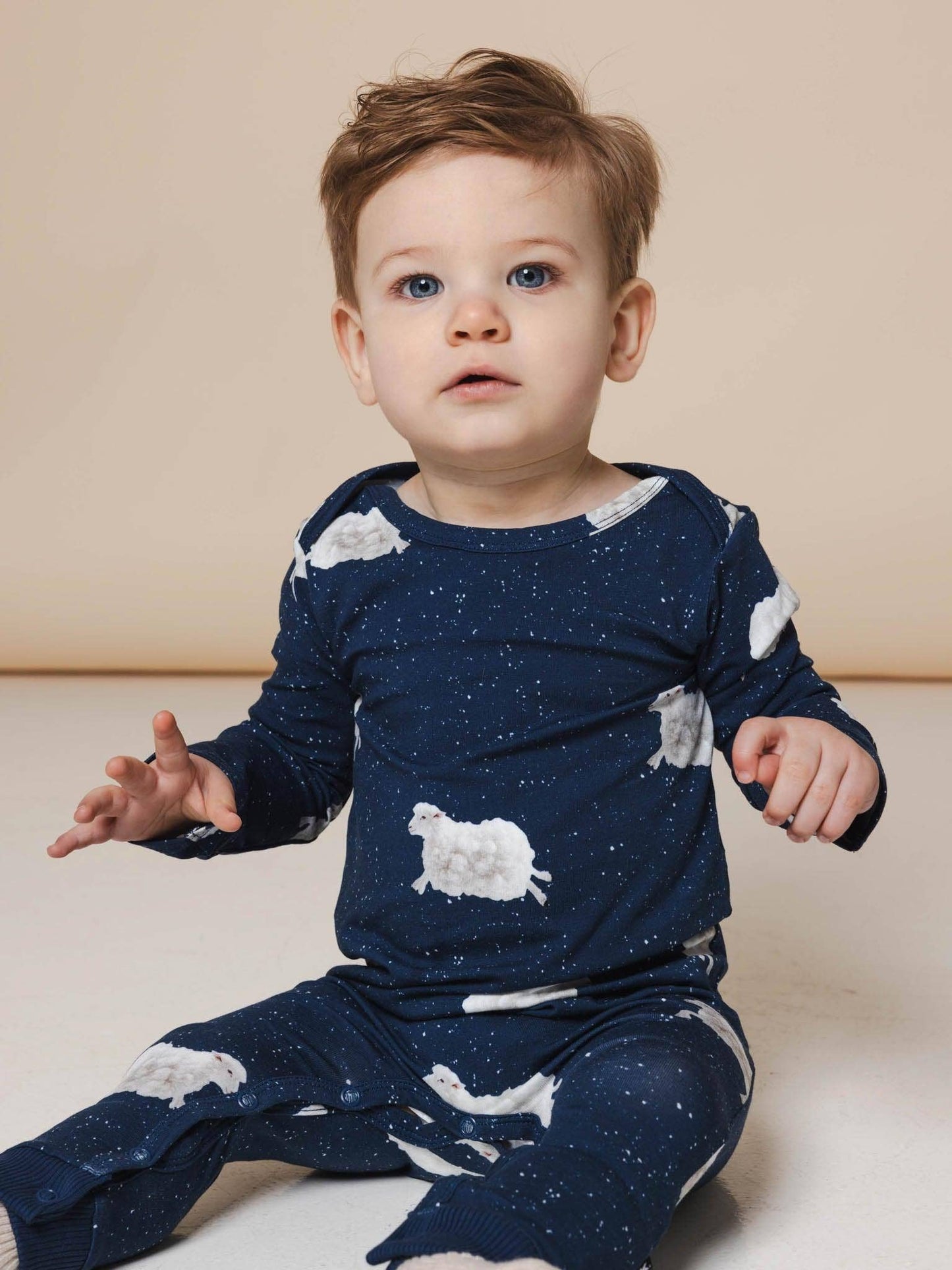 SNURK - Counting Sheep Jumpsuit Baby