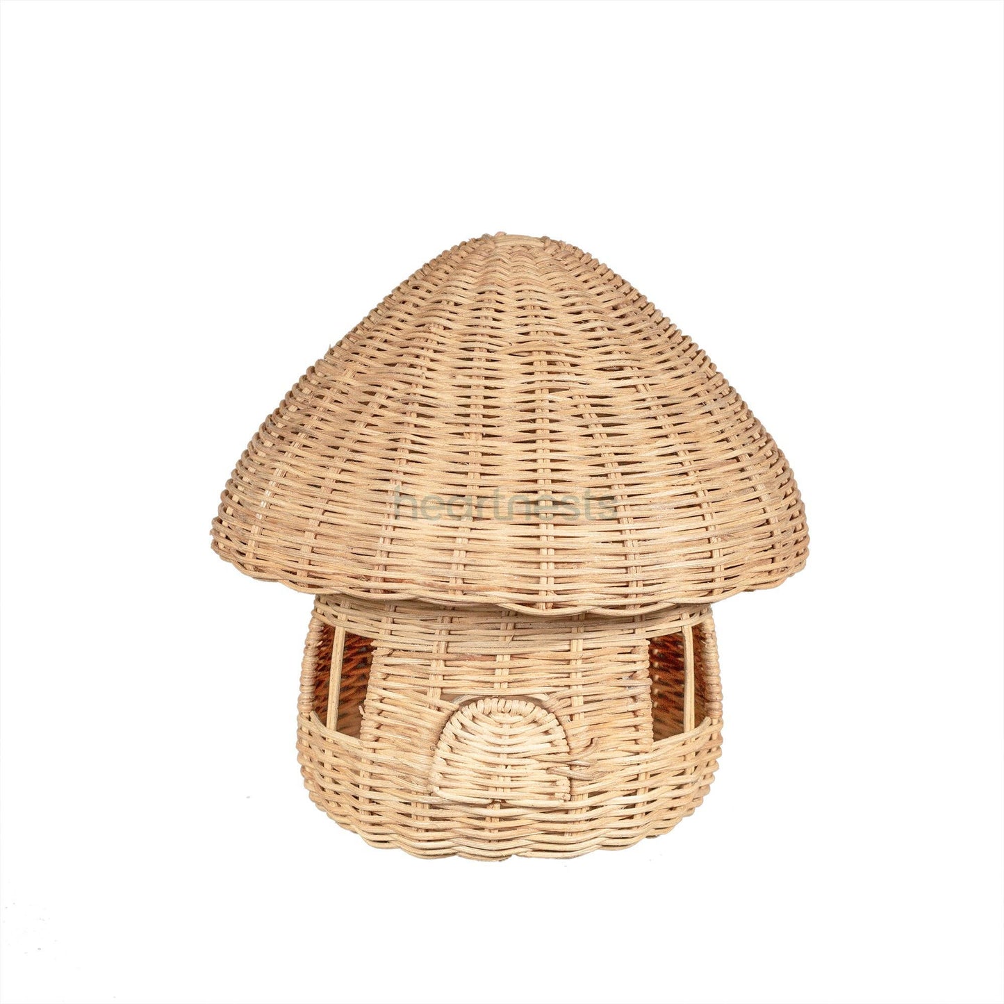 heartnests - Malia Rattan Mushroom: Natural