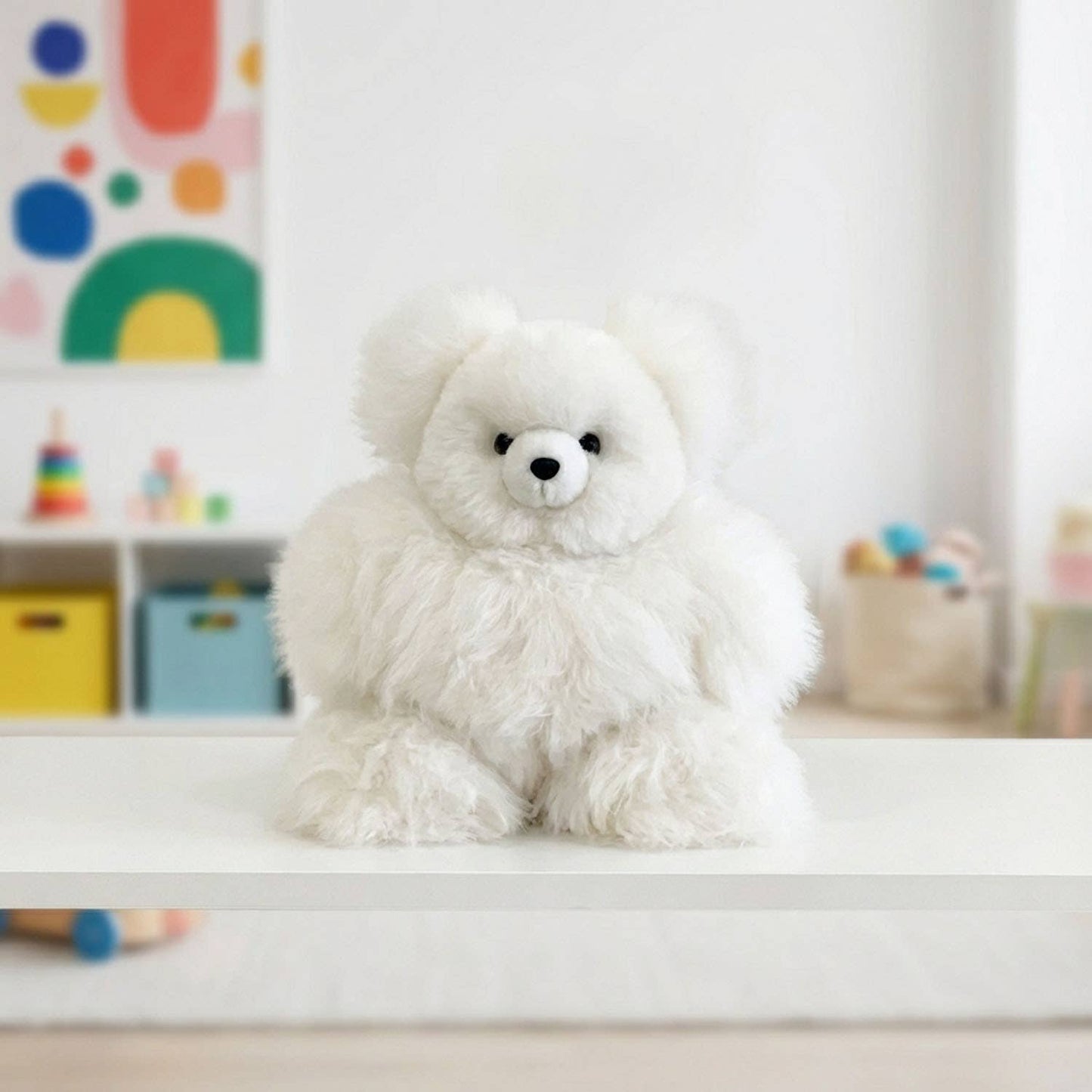 Shupaca Alpaca - 10" Small Alpaca Stuffed Animal - Bear