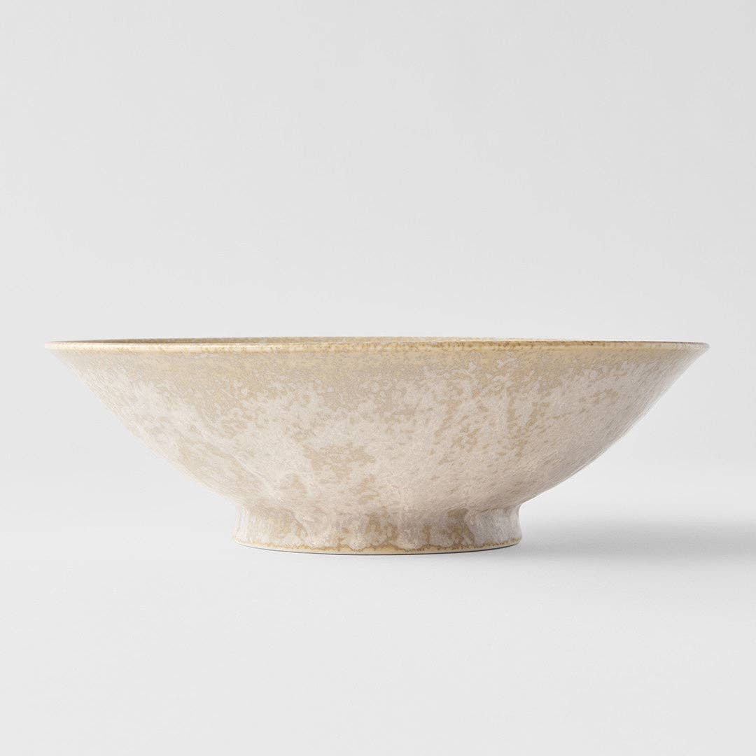 Made In Japan Tableware - White Fade ramen bowl 25cm