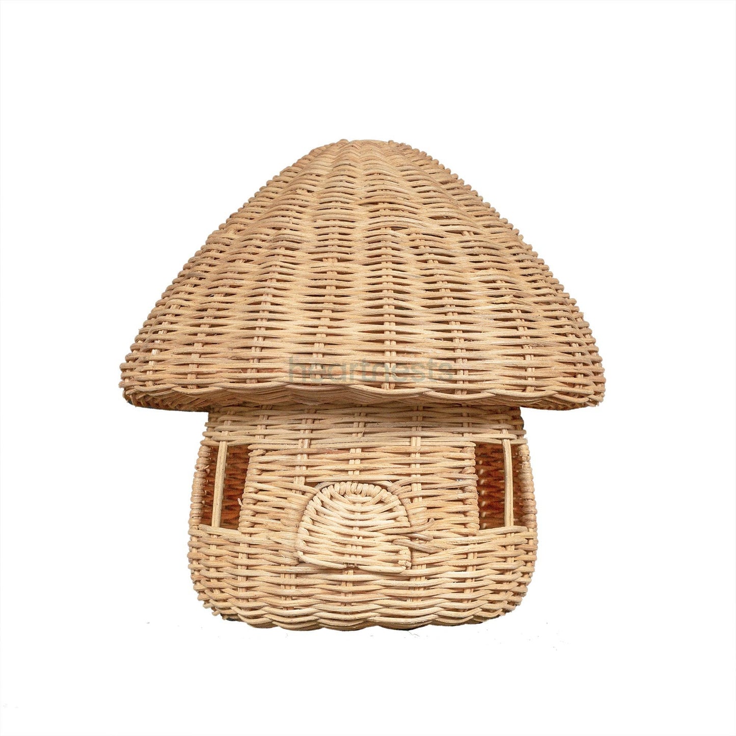 heartnests - Malia Rattan Mushroom: Natural