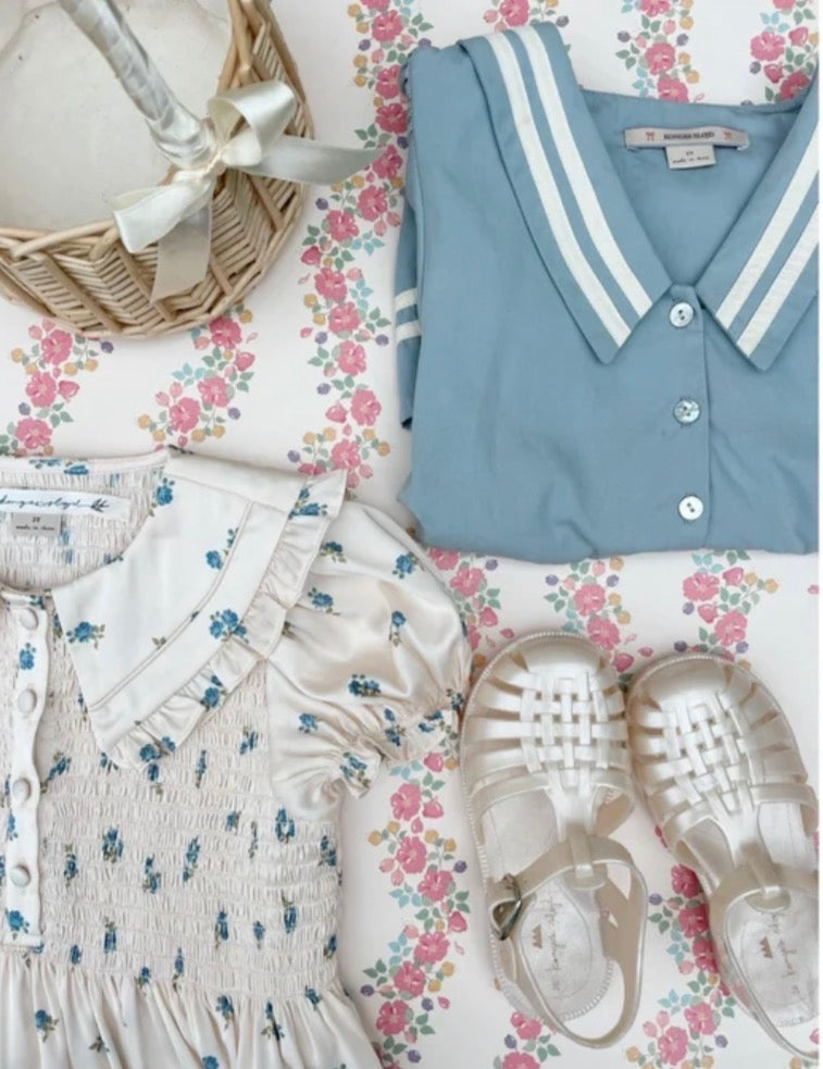Konges Sløjd Celebration Allie Sailor Dress GOTS – Ashley Blue