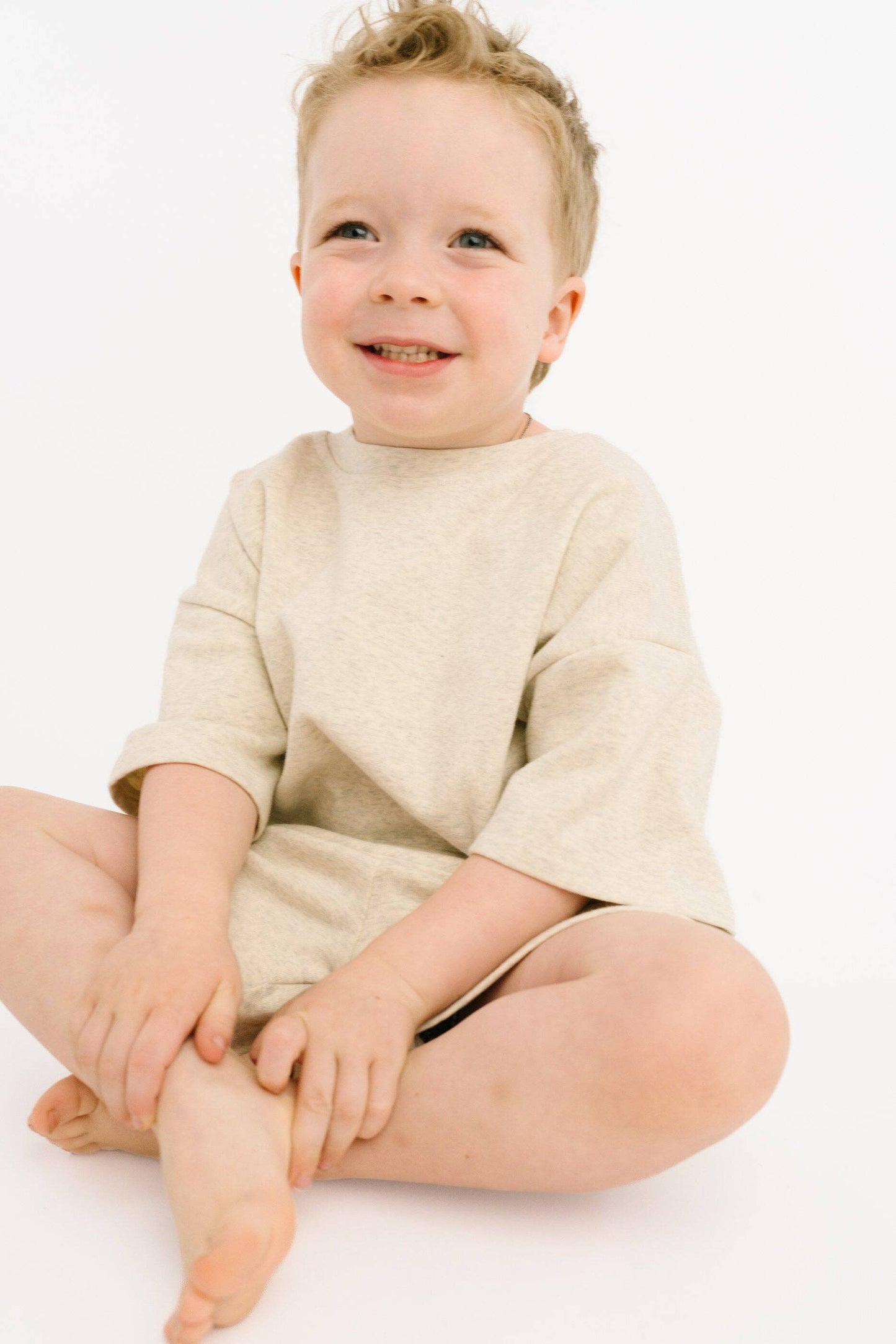 Little One Shop - Oatmeal Slouchy Set