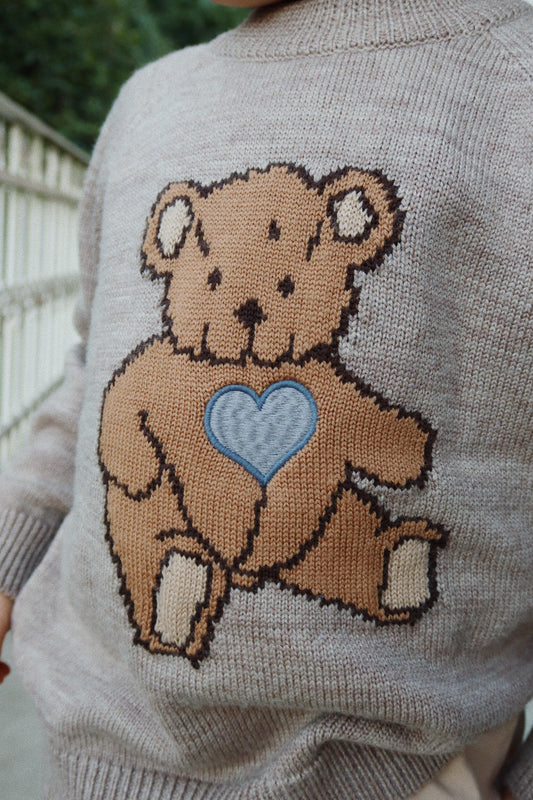 Konges Slojd
Billi Knit Blouse, Teddy Bear