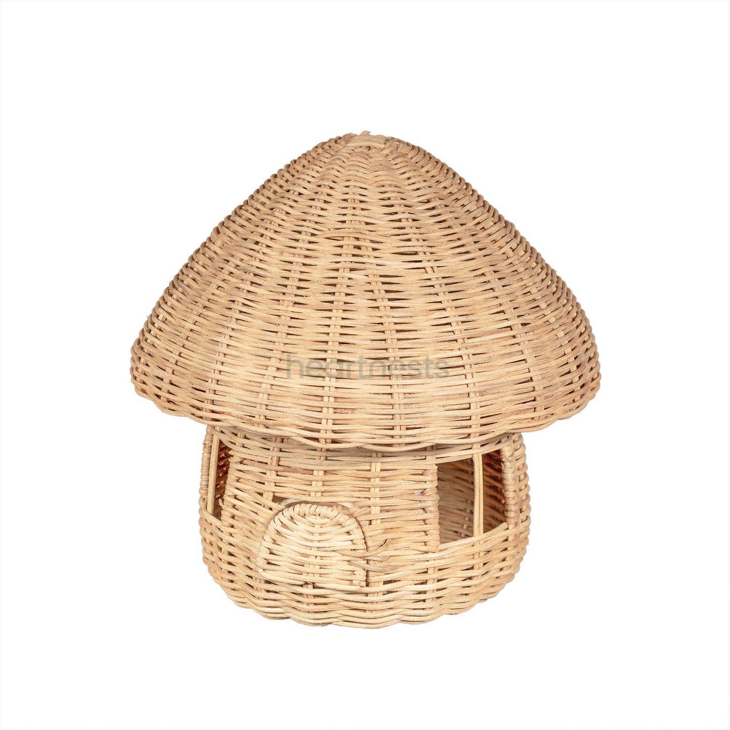 heartnests - Malia Rattan Mushroom: Natural