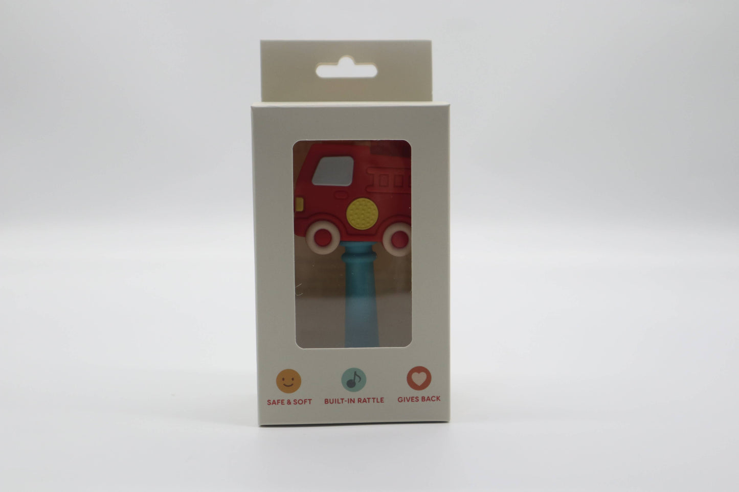Chewbee's - Chewbee’s Fire Engine Silicone Teether Rattle