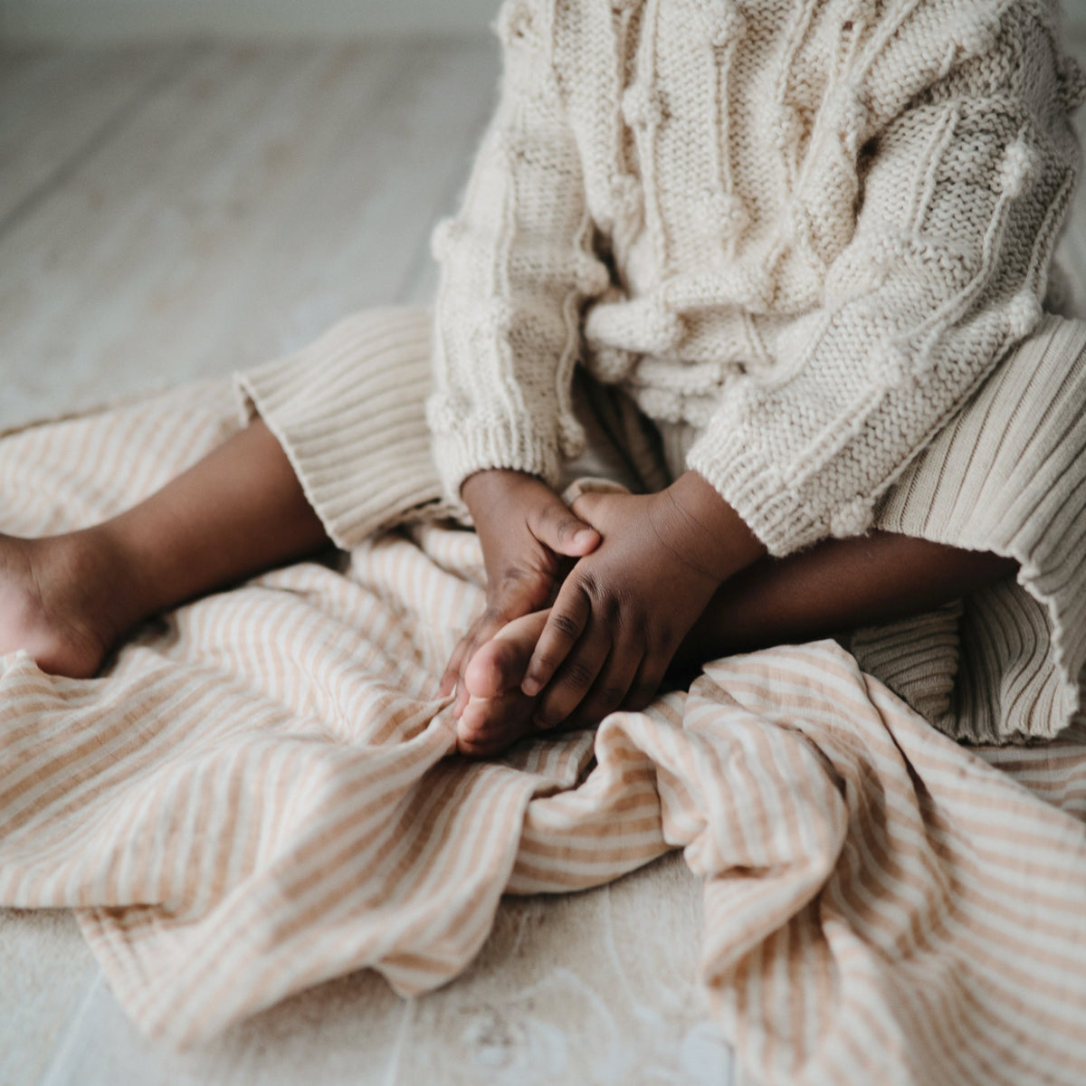 Organic Cotton Muslin Swaddle Blanket