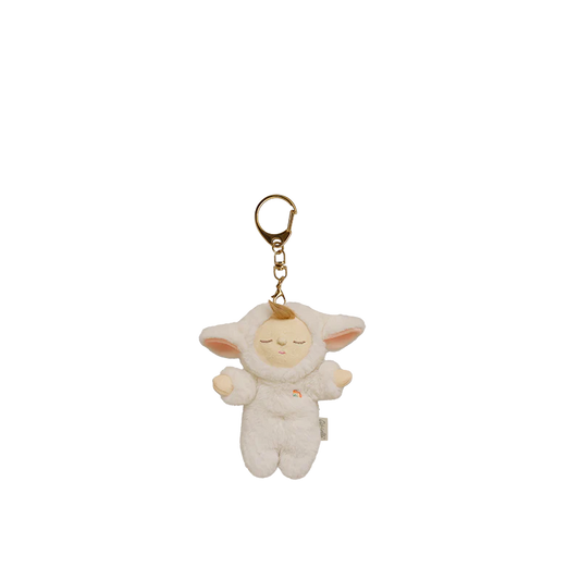 Olli Ella | Cozy Bag Charm Lamby Pookie Keychain