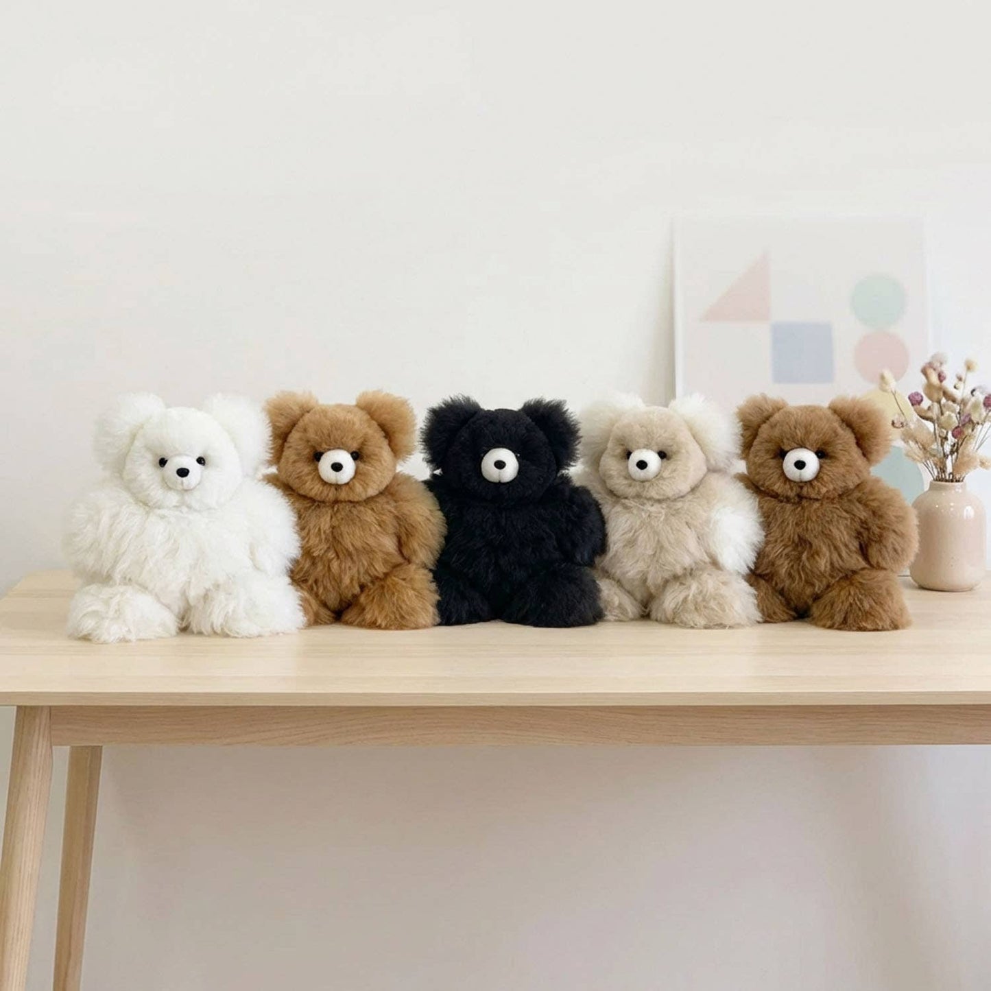 Shupaca Alpaca - 10" Small Alpaca Stuffed Animal - Bear