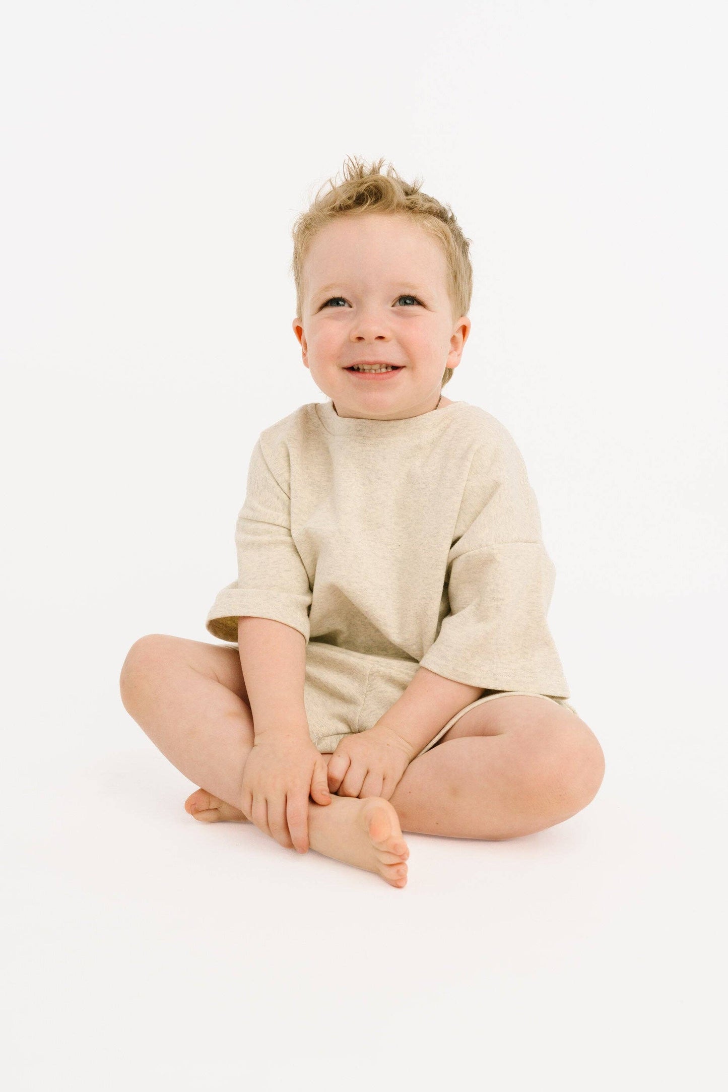 Little One Shop - Oatmeal Slouchy Set