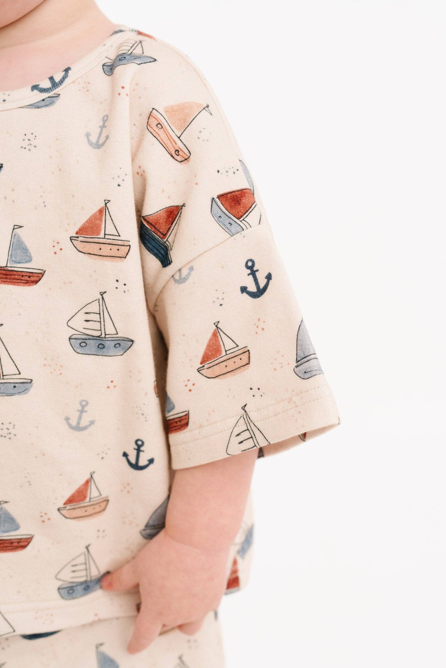 Little One Shop - Nautical Sail Slouchy Set