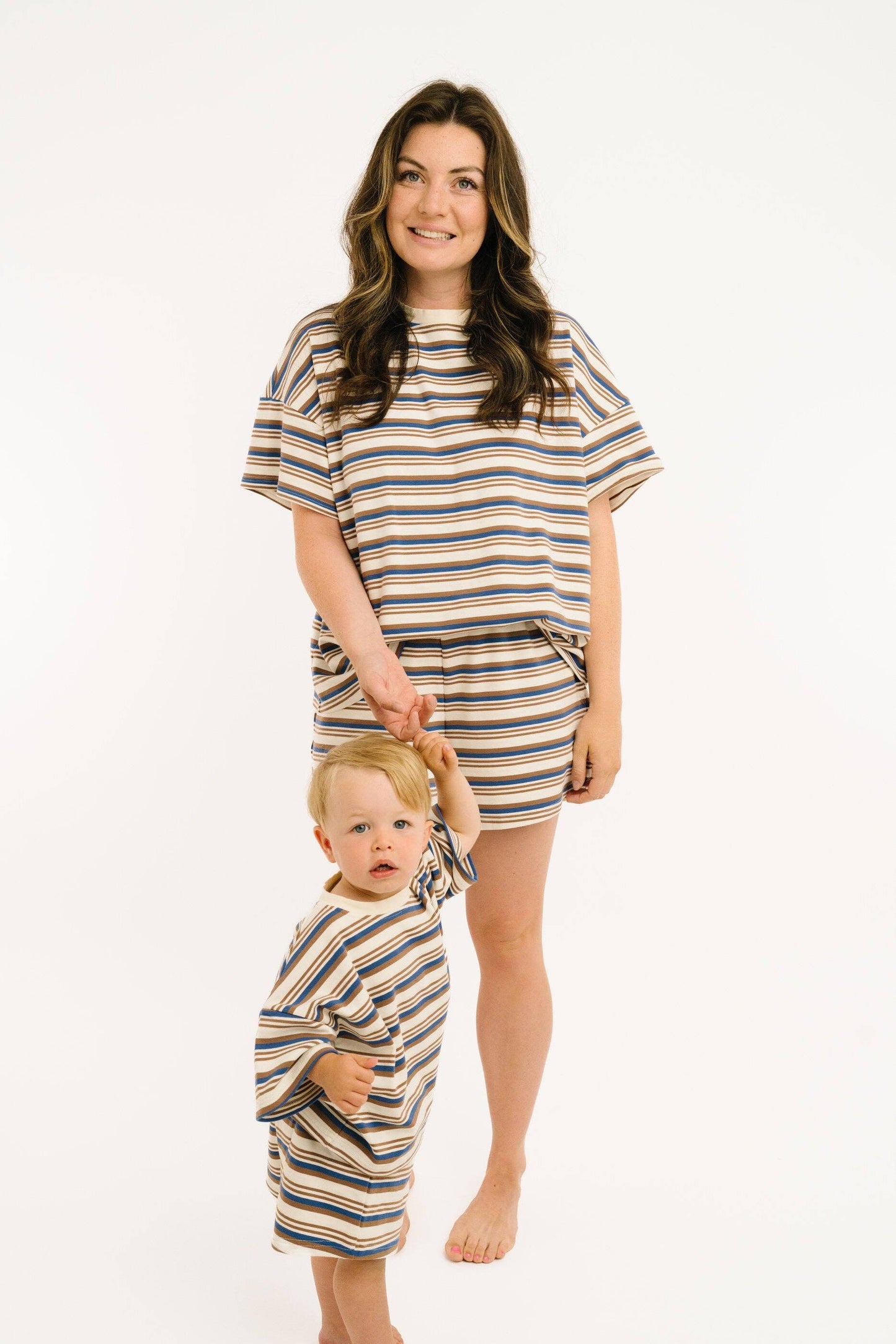 Little One Shop - Coastal Stripe Slouchy Set