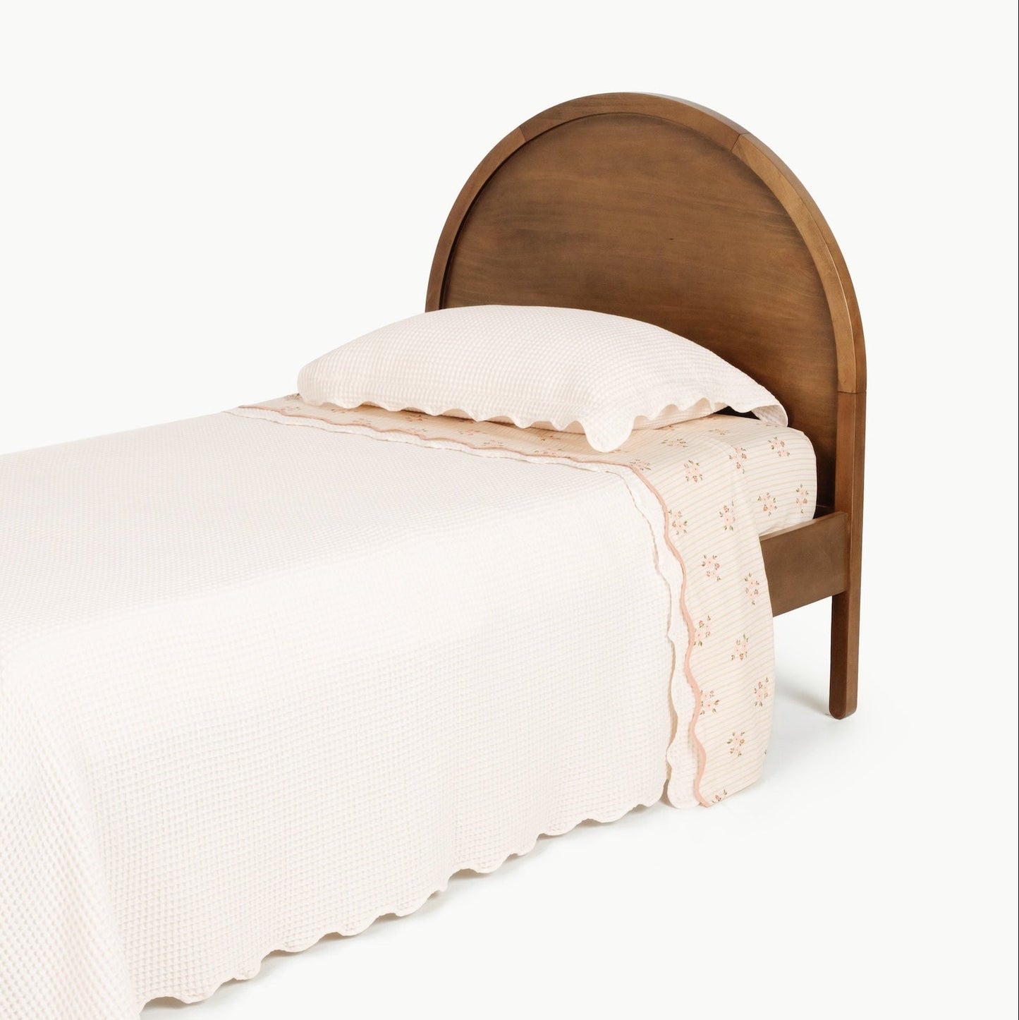 Wholesale Waffle Knit Coverlet Set